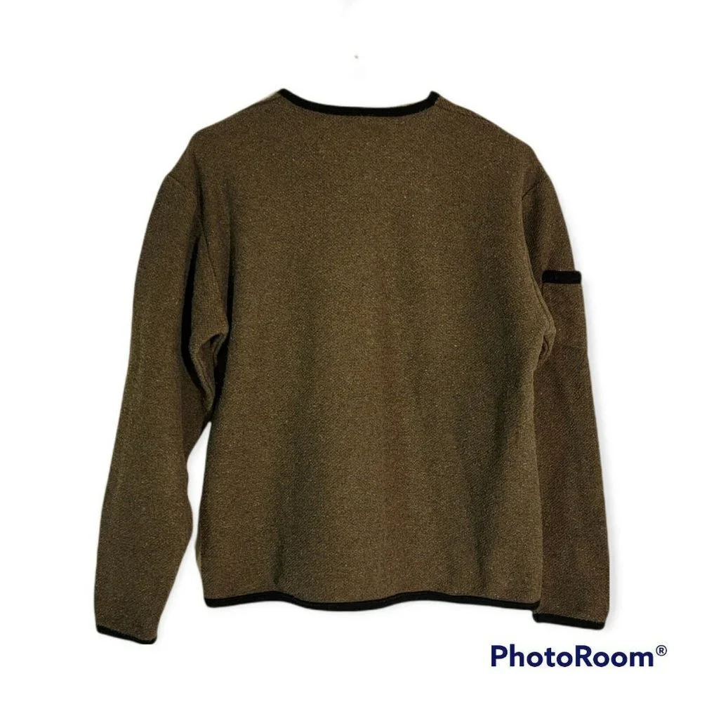 Prana Breath Cotton Blend Knit Pullover Size M